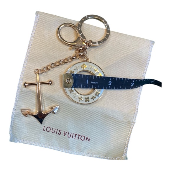 Louis Vuitton Marina Anchor Keychain & Bag Charm - Picture 12 of 13